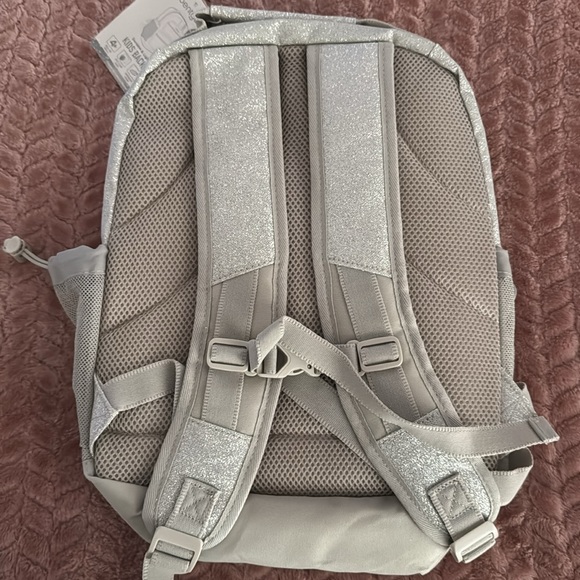 Bentgo kids silver glitter backpack - lightweight 14” - Picture 2 of 3